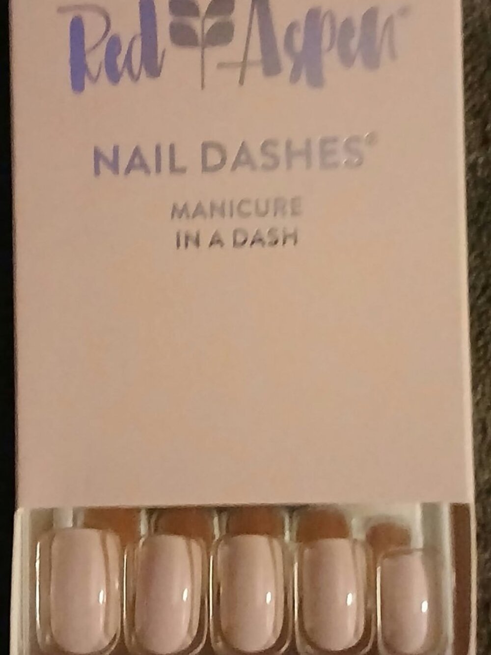 Red Aspen Nail Dashes-- "On Point, Brenda!" NIB